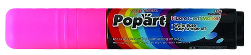 Neon Marker, Deluxe Plus, Pink (12 Each)