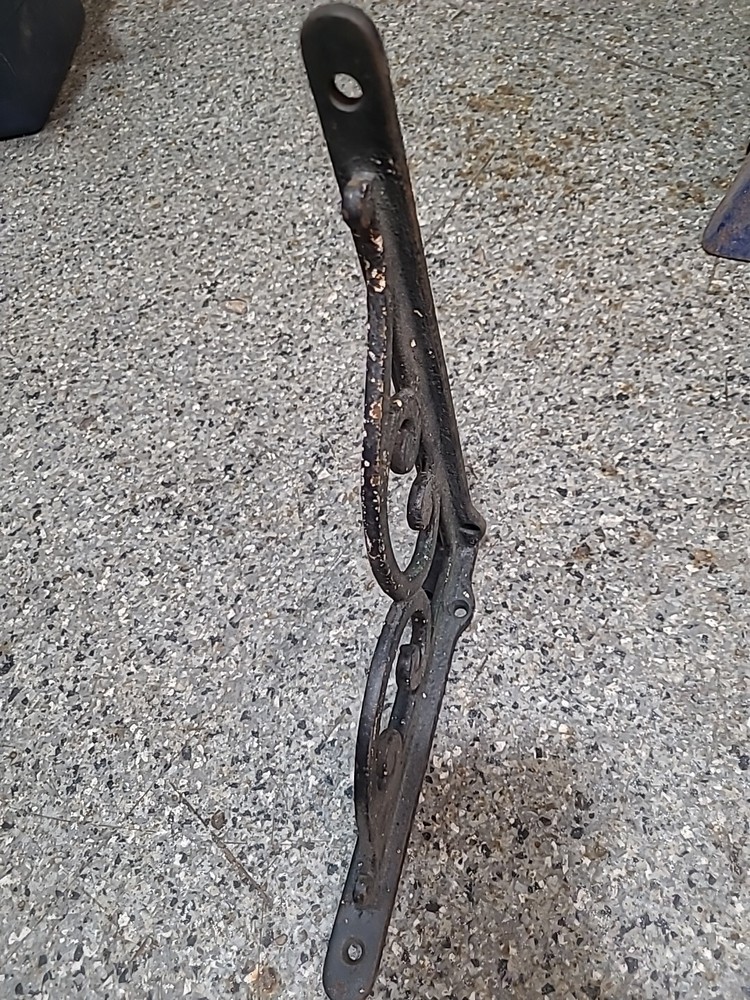 Antique Cast Iron Shelf Bracket