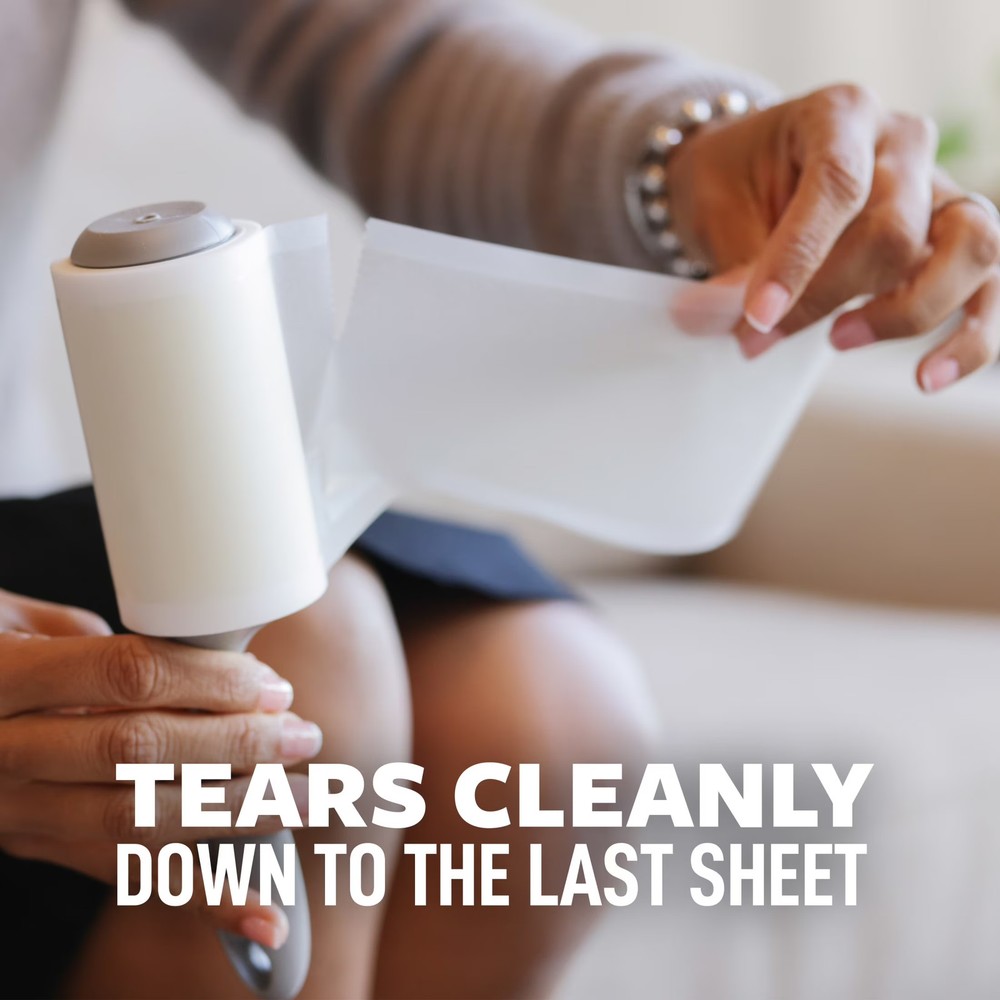 Everyday Clean Lint Roller Combo Pack, 100 Sheets per Roller, 3 Rollers