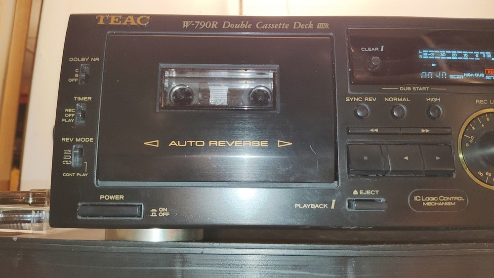 Teac W-790R Stereo Cassette Deck. -HEAR IT-