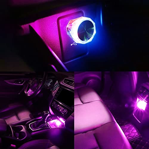 5 PCS USB Atmosphere Light,USB Strobe LED Light,Plug in LED Mini Mini USB Light