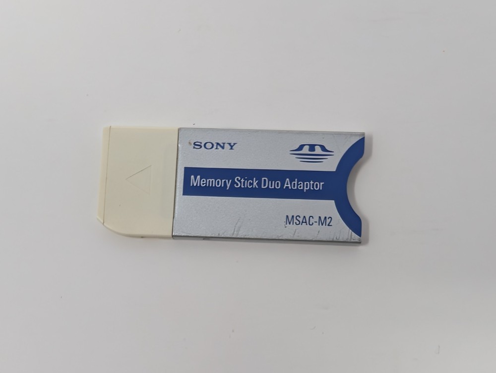 Genuine Sony Memory Stick Duo Adapter MSAC-M2 OEM