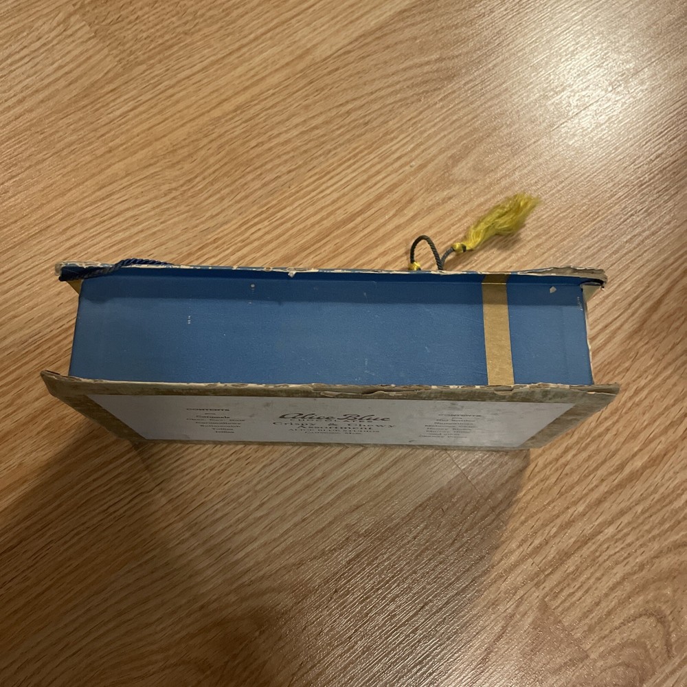 vintage alice blue chocolates box