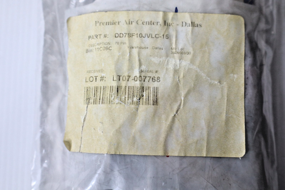 DD78F10JVLC-15 Connector Kit (3 Available)