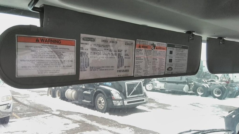 Replaces 2016 FREIGHTLINER M2 106 INTERIOR SUN VISOR ,  OH