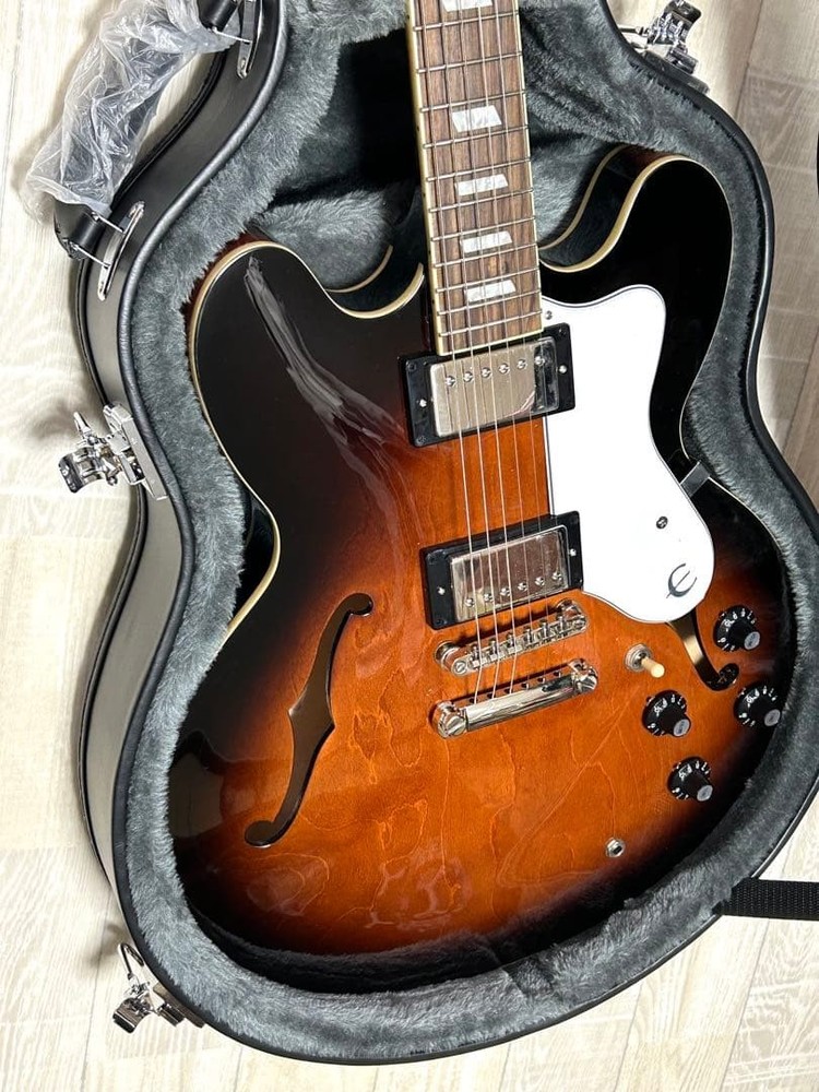 Epiphone Bonehead Riviera Safe Packing!