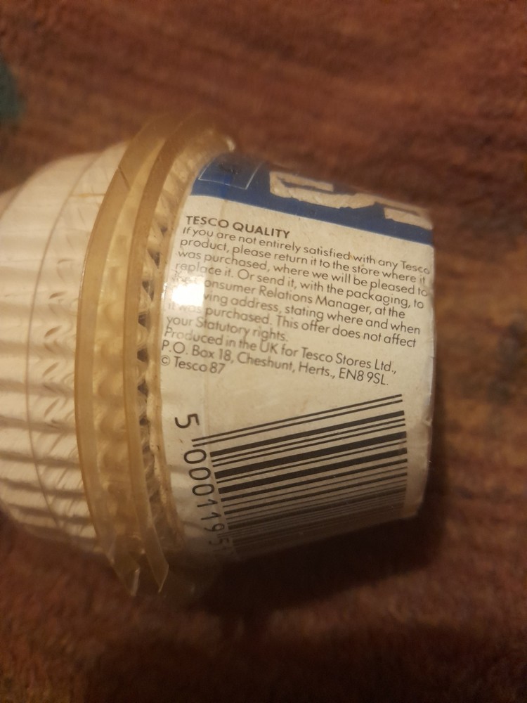 Vintage 1987 Tesco Cake Cases - partially used