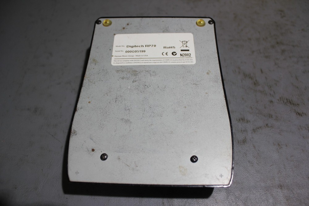 Digitech RP70 Modeling Guitar Processor (LEFT PEDAL NOT WORKING)