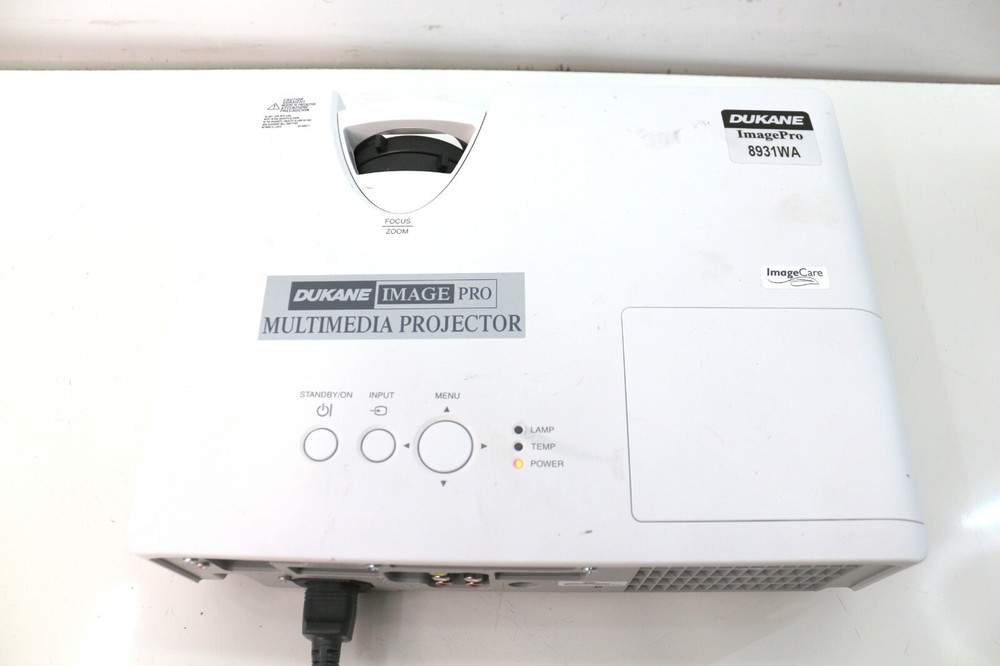 Hitachi LCD Dukane Image Pro Multimedia Projector 8931WA