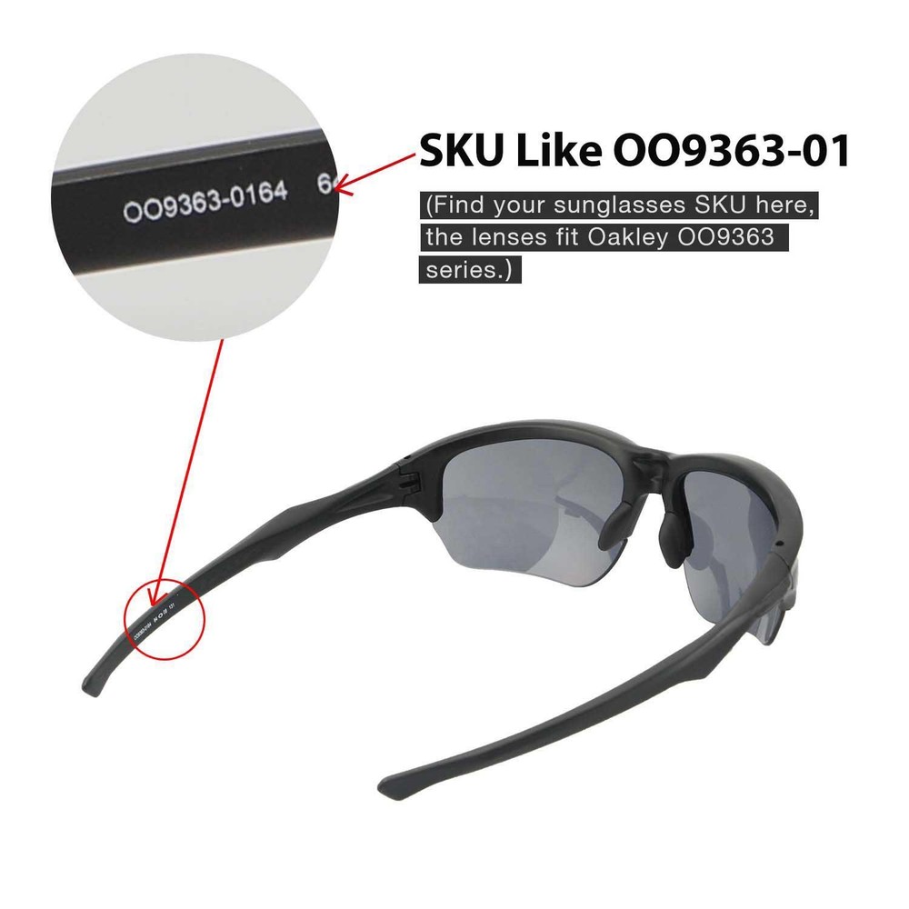 Walleva Replacement Lenses for Oakley Flak Beta Sunglasses - Multiple Options