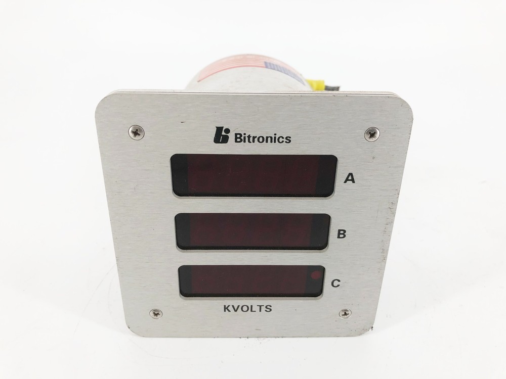 Bitronics VTAIE1 Three Phase Volt Meter 115VAC