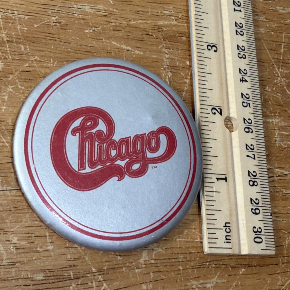 Chicago Band Vintage Button