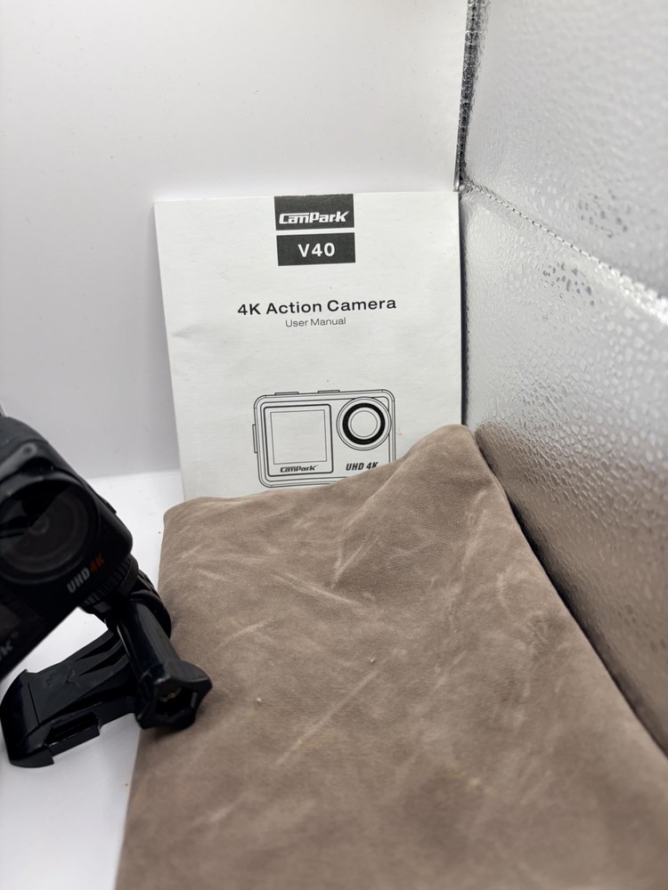Campark V40 4K Action Camera Bundle + Remote + Selfie Stick + Mounts – Tested