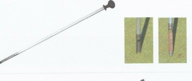 Soil Sampler, Greens Probe Sampler, Hole Cutter Blade Shell - Golf Course Tools
