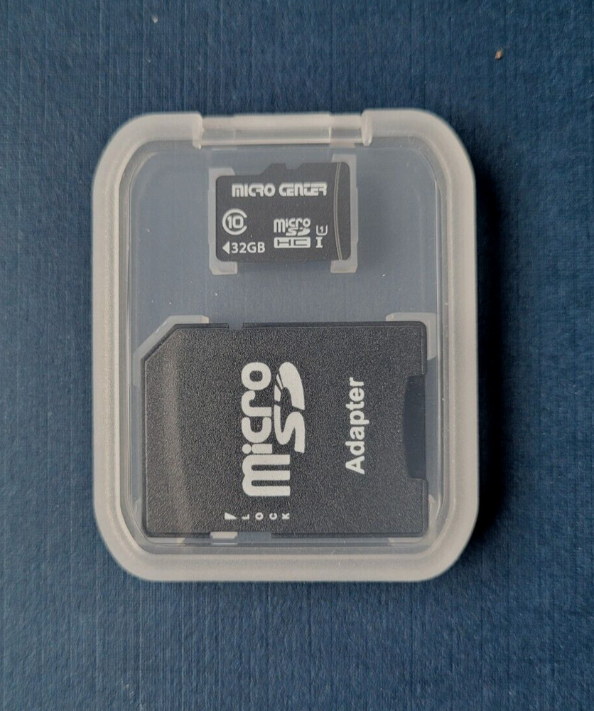 Micro Center 32GB Class 10 Micro SDHC Flash Memory Card with Adapter