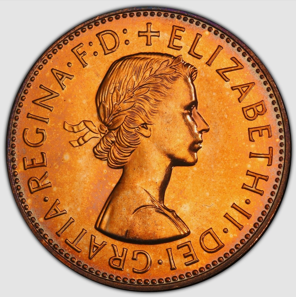 1970 PCGS PR65RD GREAT BRITAIN S-4157 1D