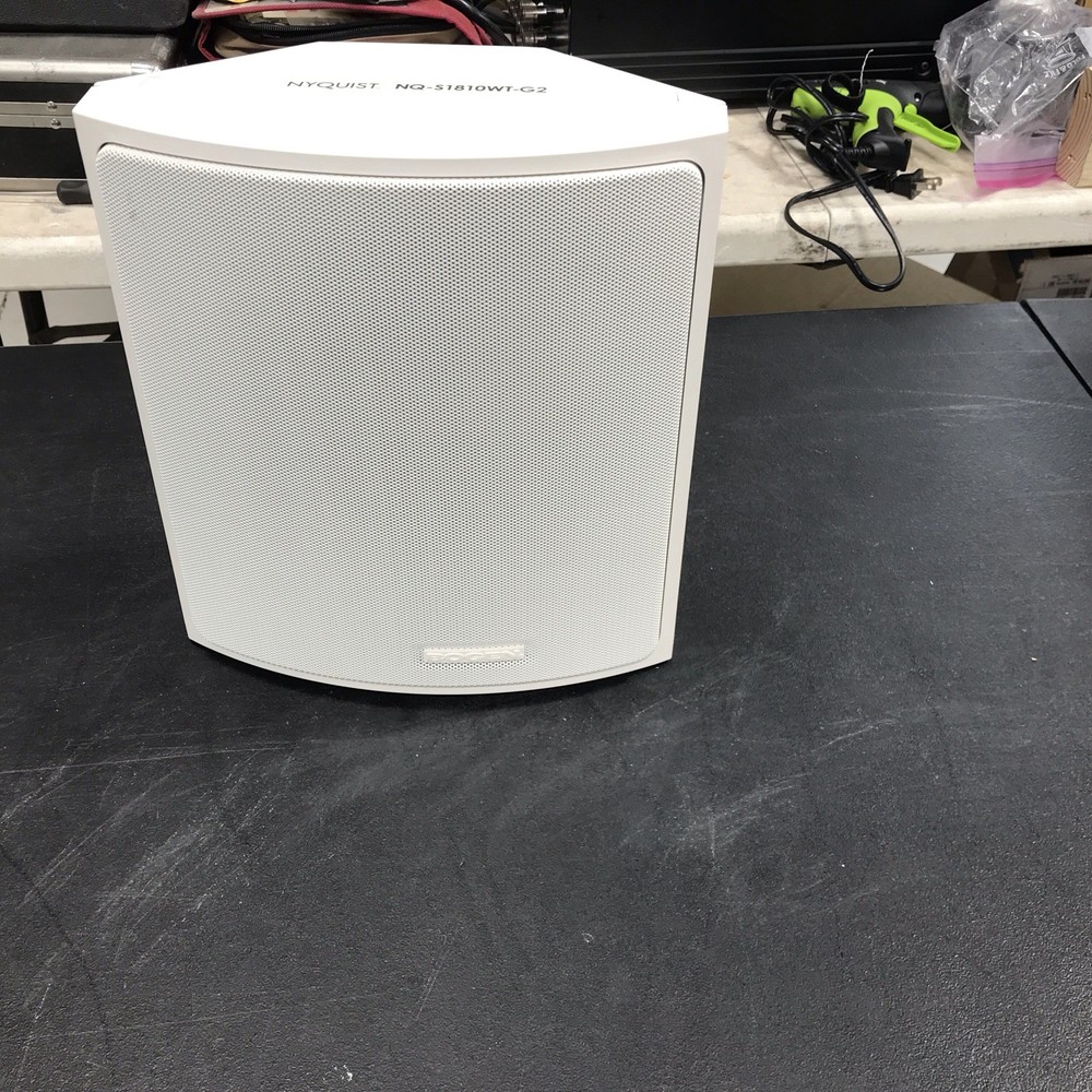 Bogen Nyquist NQ-S1810WT VoIP Wall Baffle Speaker