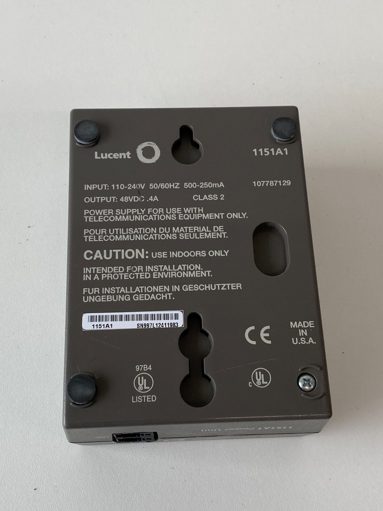 PP20: Lucent Technologies 1151A1 Power Unit
