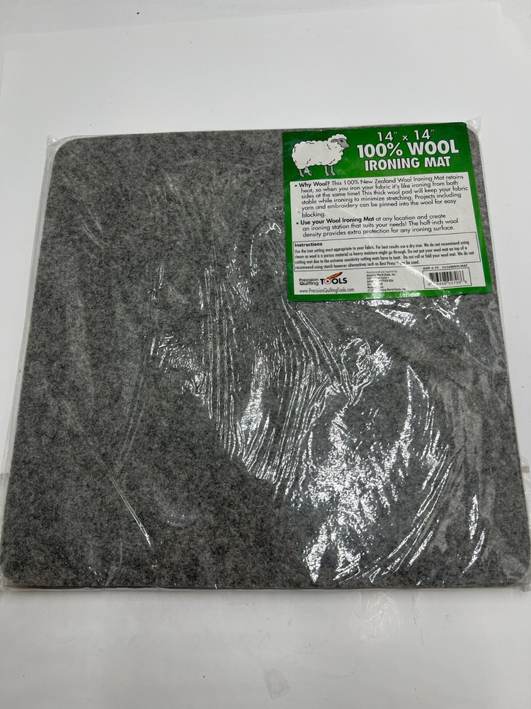 Precision Quilting Tools 14" x 14" Wool Ironing Mat 1414WOOLMAT