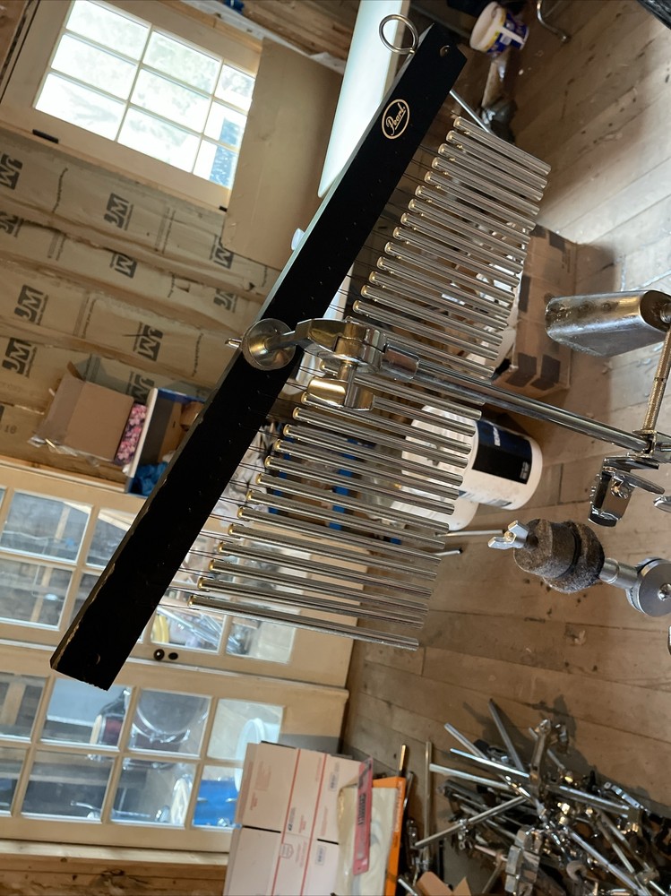 Pearl 32 Chimes, Cow Bell, Bracket Percussion