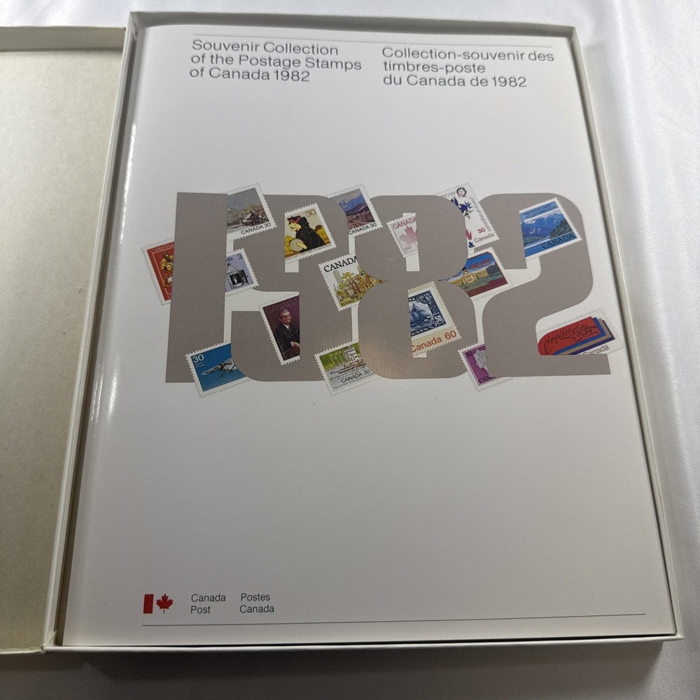 1982 Canada Post Yearbook Annual Official Stamp Issues - COMPLETE & MNH Set