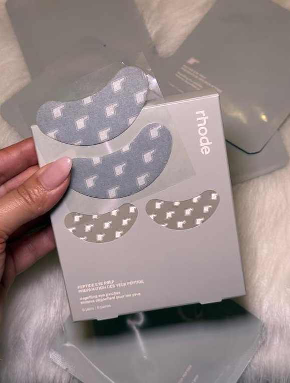 Authentic rhode Peptide Eye Prep Depuffing Eye Patches,6 pairs/pack
