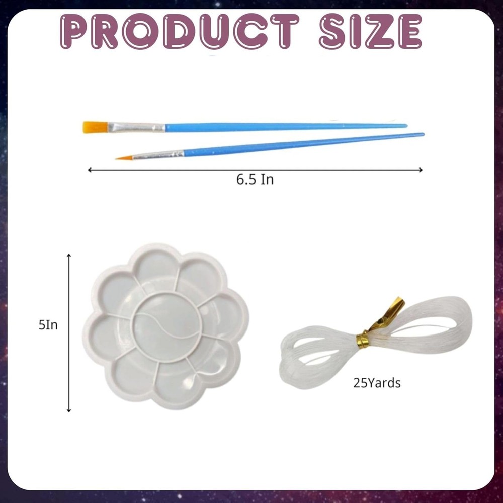 Solar System Model, DIY Project Kit, Easy to Medium, White