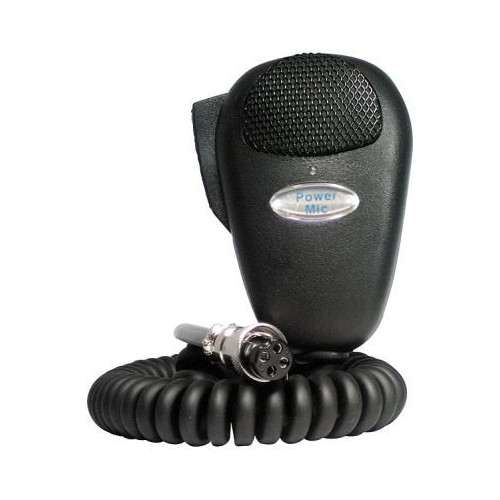 ProComm 4-Pin Power Microphone with Chrome Plated Connector & Ergonomic Design