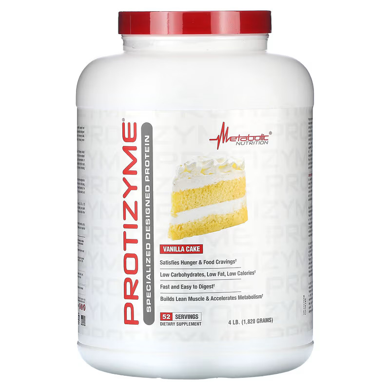 Protizyme, Specialized Designed Protein, VANILLA 4 lb POST DATED CHECK DESCRIP