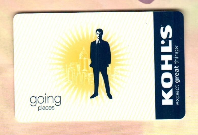 KOHL'S Going Places ( 2007 ) Gift Card ( $0 )