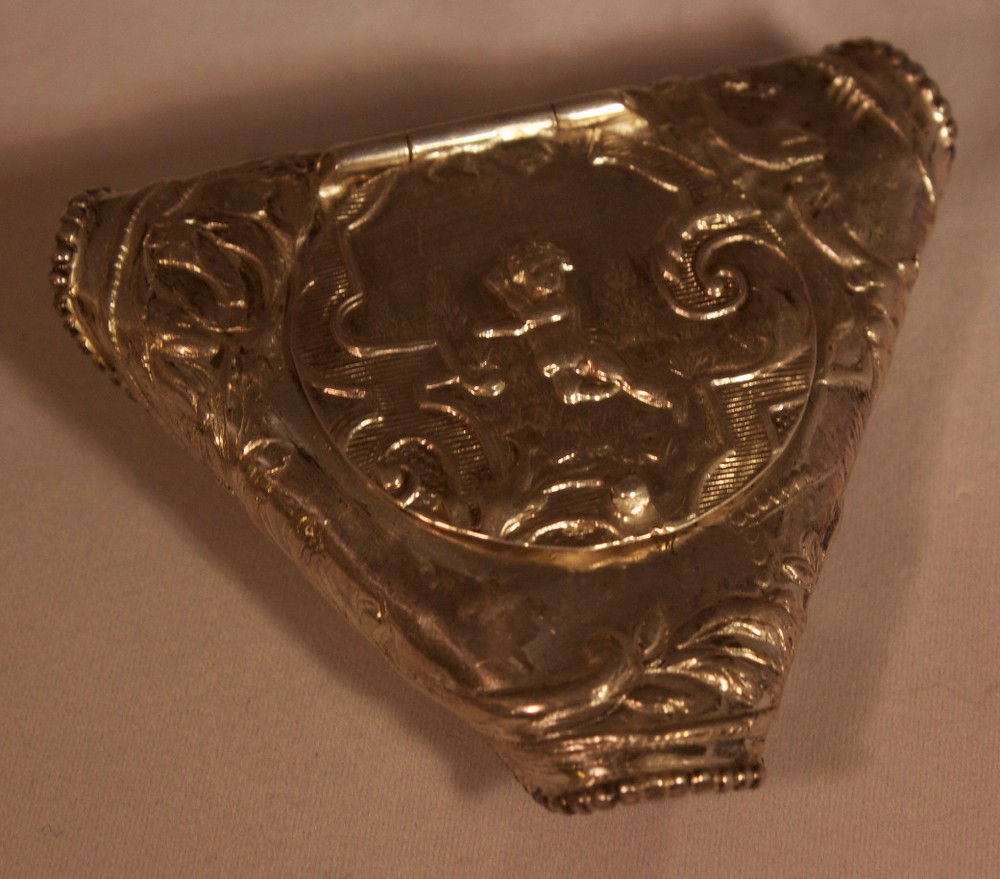Beautiful Antique Silver Snuff Box Hat MAKE ME AN OFFER!!!