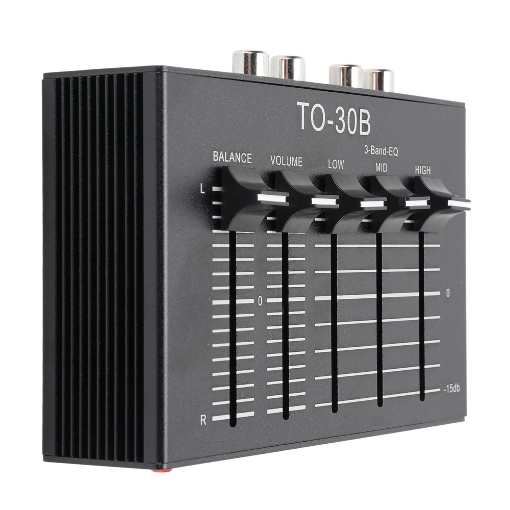 Digital Sound Equalizer 3 Band Preamp For Record Player Recommended