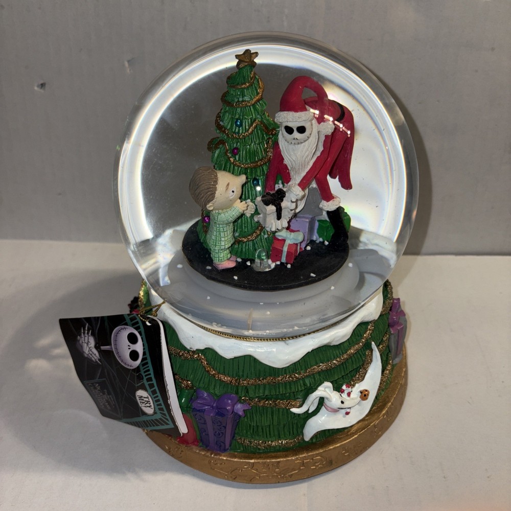 Nightmare Before Christmas Large (150 MM), Light Up, Musical, Waterglobe
