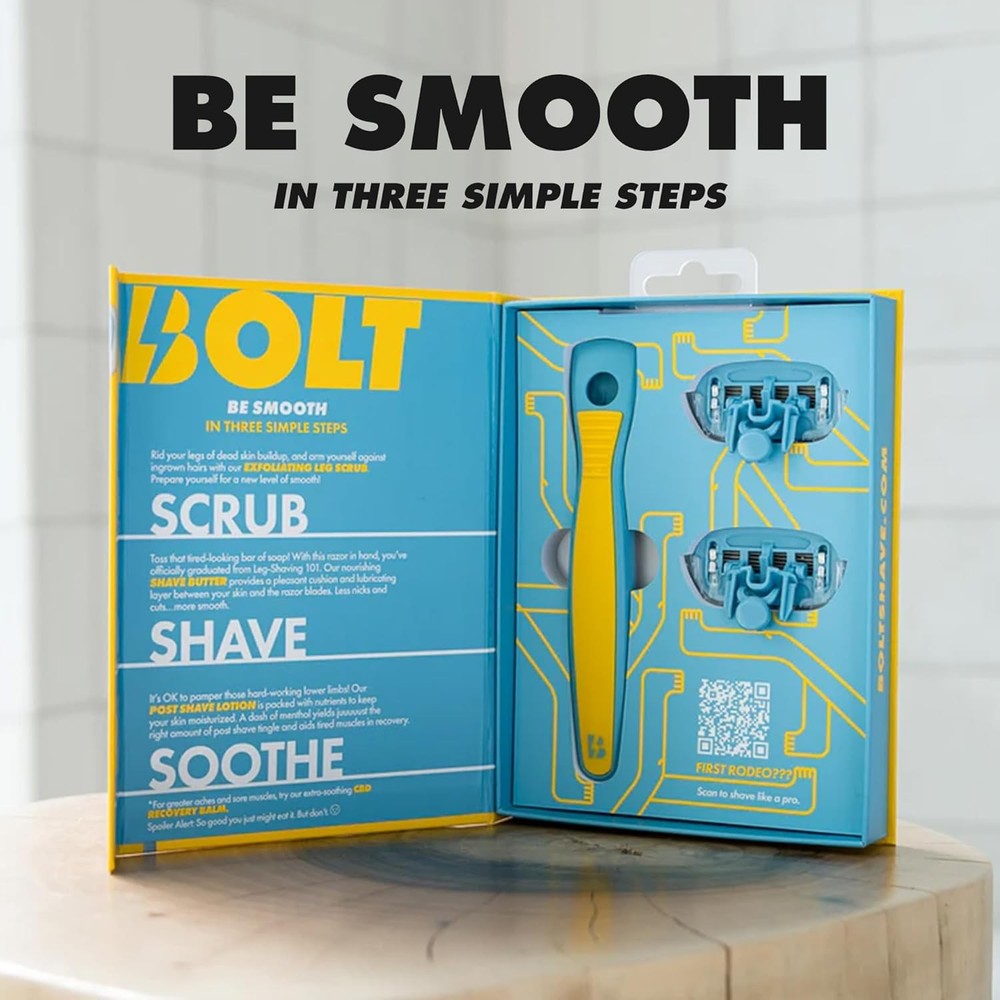 Get Smooth Bundle for Men - Shaving Kit Legs, Head,