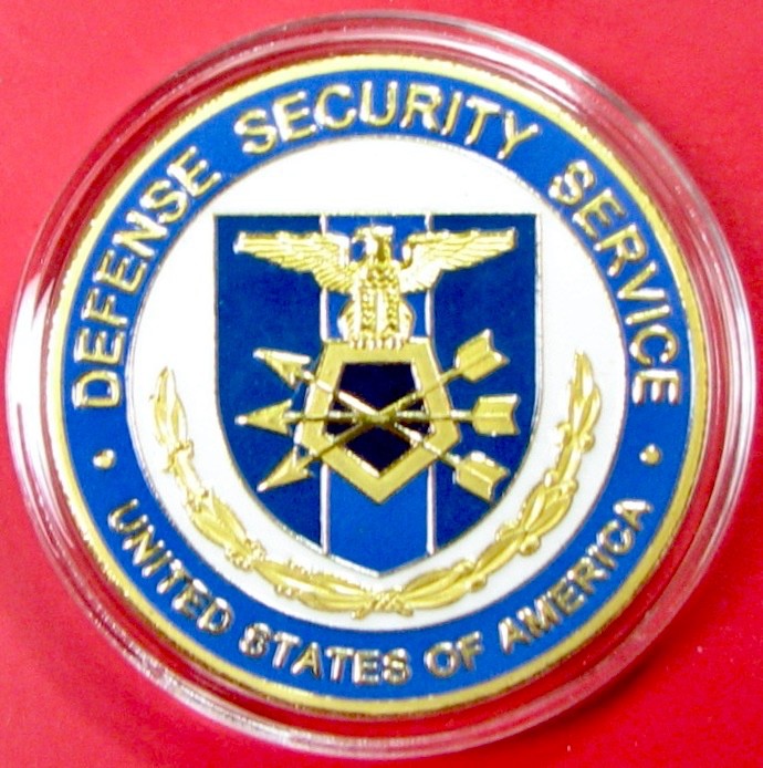 US Defense Security Service. Challenge, Souvenir. CT47c.