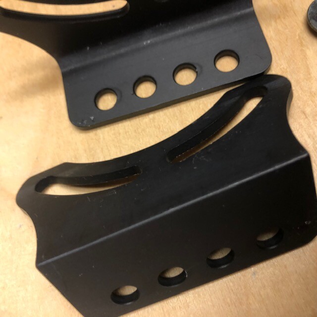 BINDING ALUMINUM BASEPLATE BASE LACE BRACKETS (FREE SHIP)