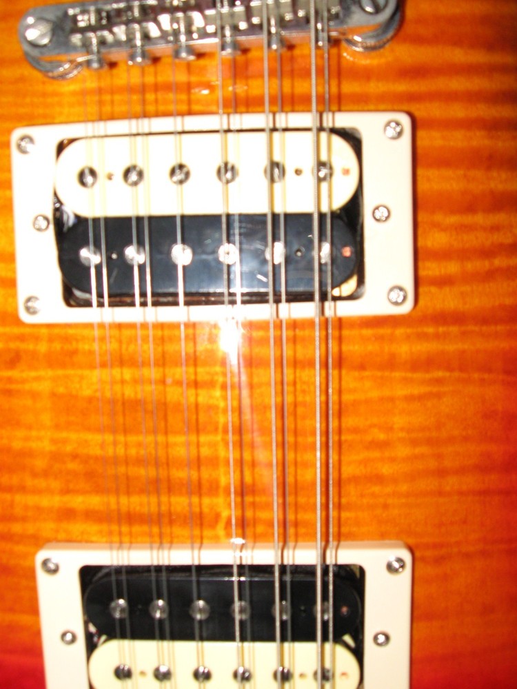 DEAN BOCCA 12 STRING ELETRIC GUITAR & HARDSHELL CASE