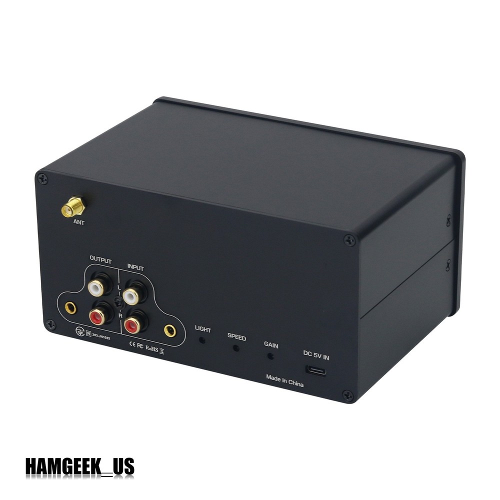 EQ5-PRO 5Bands EQ Equalizer Dual VU Meter Bluetooth5.0 EQ Preamplifier Processor