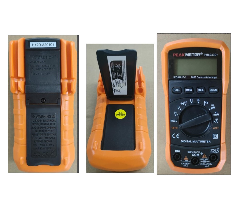 Digital Multimeter,Multimeter Tester, High Sensitivity Voltmeter Am... Fast Ship