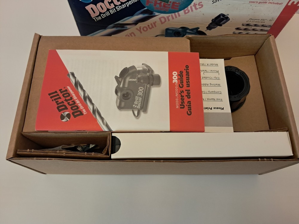 Drill Doctor The Drill Bit Sharpener Model 300 New Sharpens 3/32" to 1/2" Bits