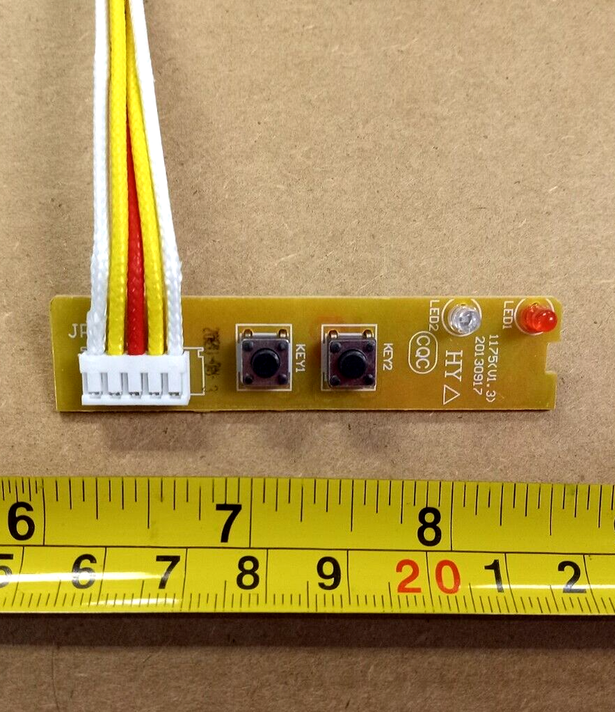 PCB Circuit Board On/Off LED Control BELLA Single Serve Coffee Maker TSK-1157