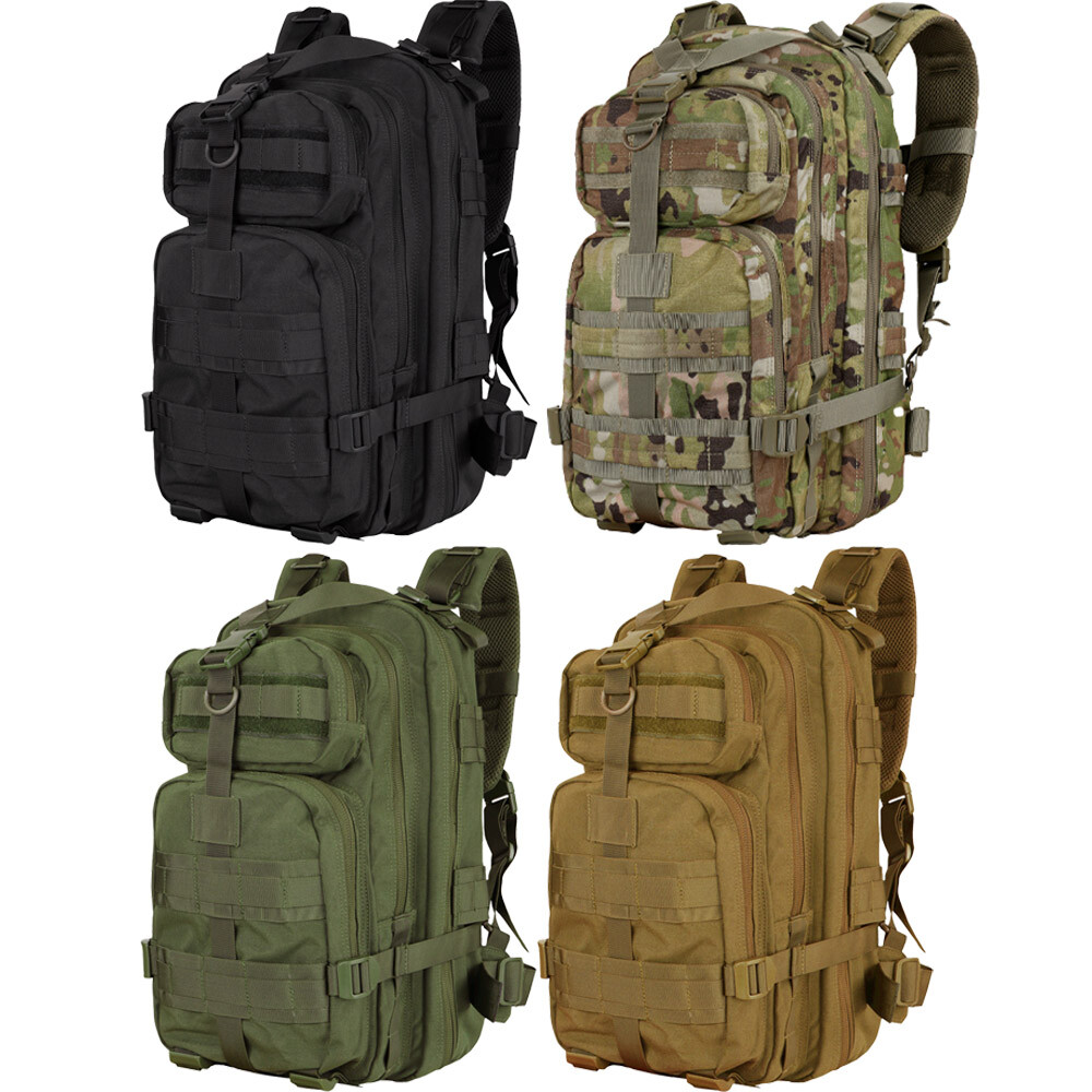 Condor Tactical Compact AIRSOFT Pack MOLLE Camping Utility Backpack 126