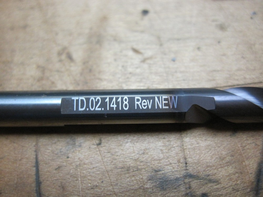 Cutwell 1/4" solid carbide spotting drill 2-/2" OAL