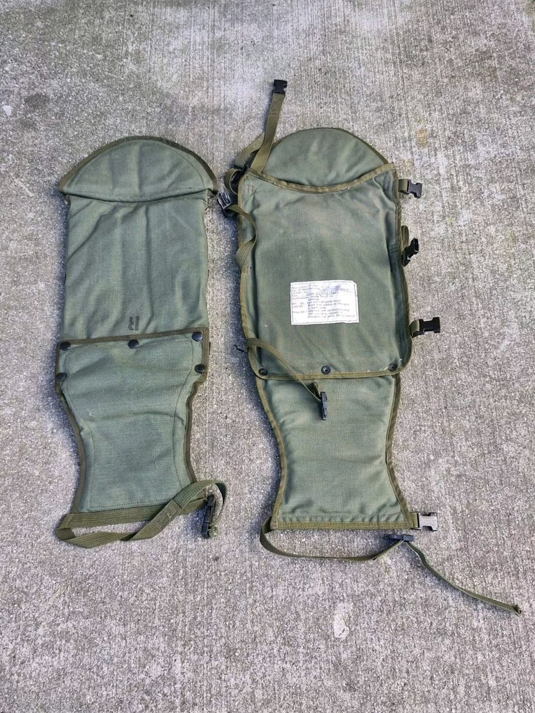 US MILITARY Shin Guards M-1984