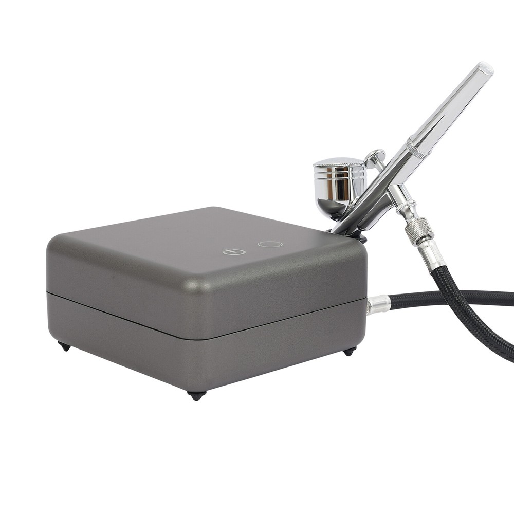 Multi-Purpose Airbrush Tool Kit with Adjustable Pressure Air Compressor