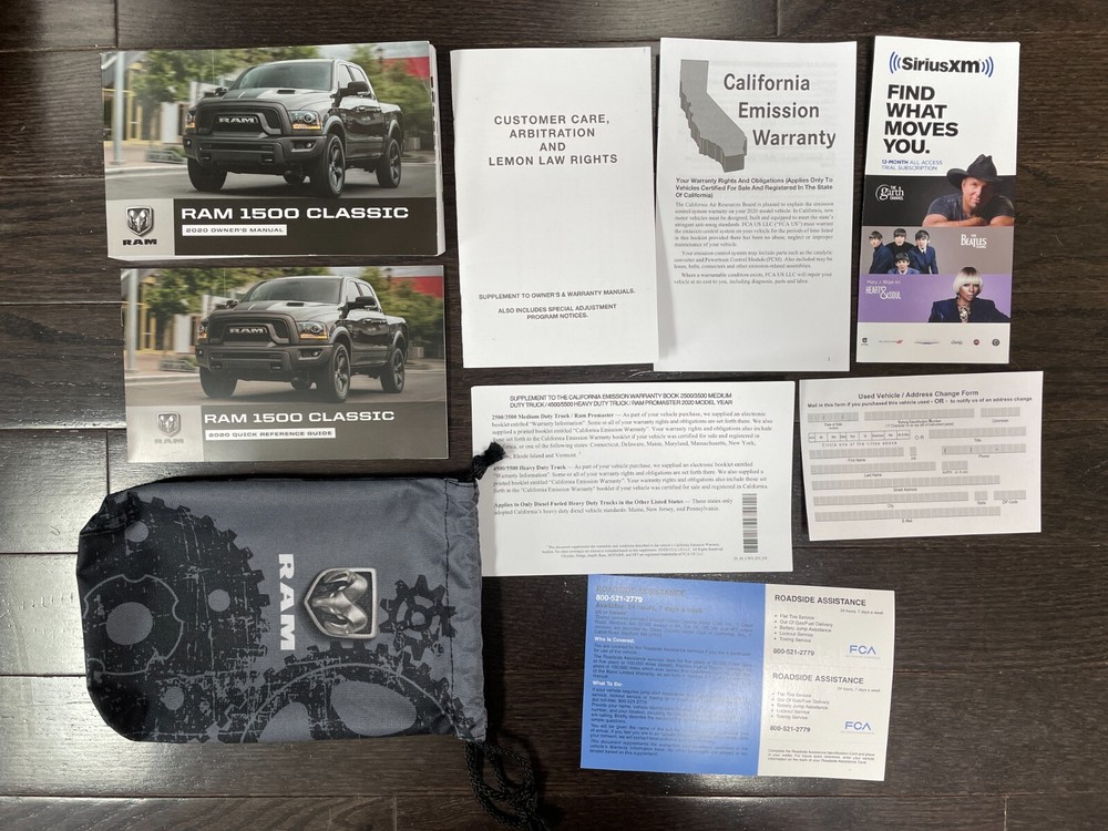 2020 Dodge Ram 1500 Classic Owners Manual