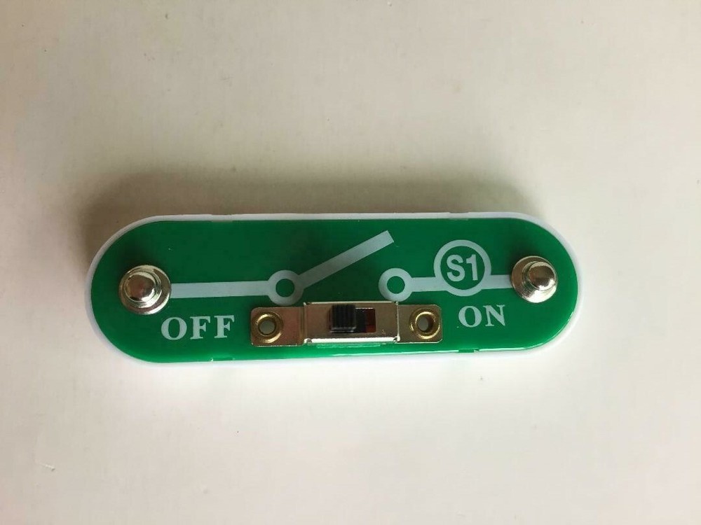 SNAP CIRCUITS Elenco Slide Switch S1, Part # 6SCS1
