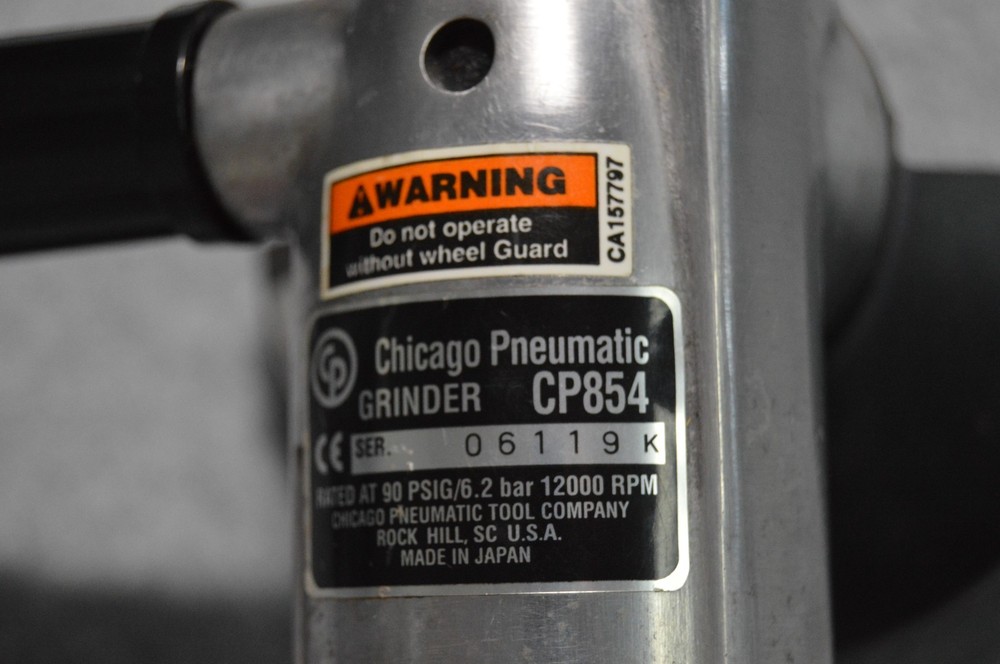 CP854 Chicago Pneumatic 4" Air Angle Grinder