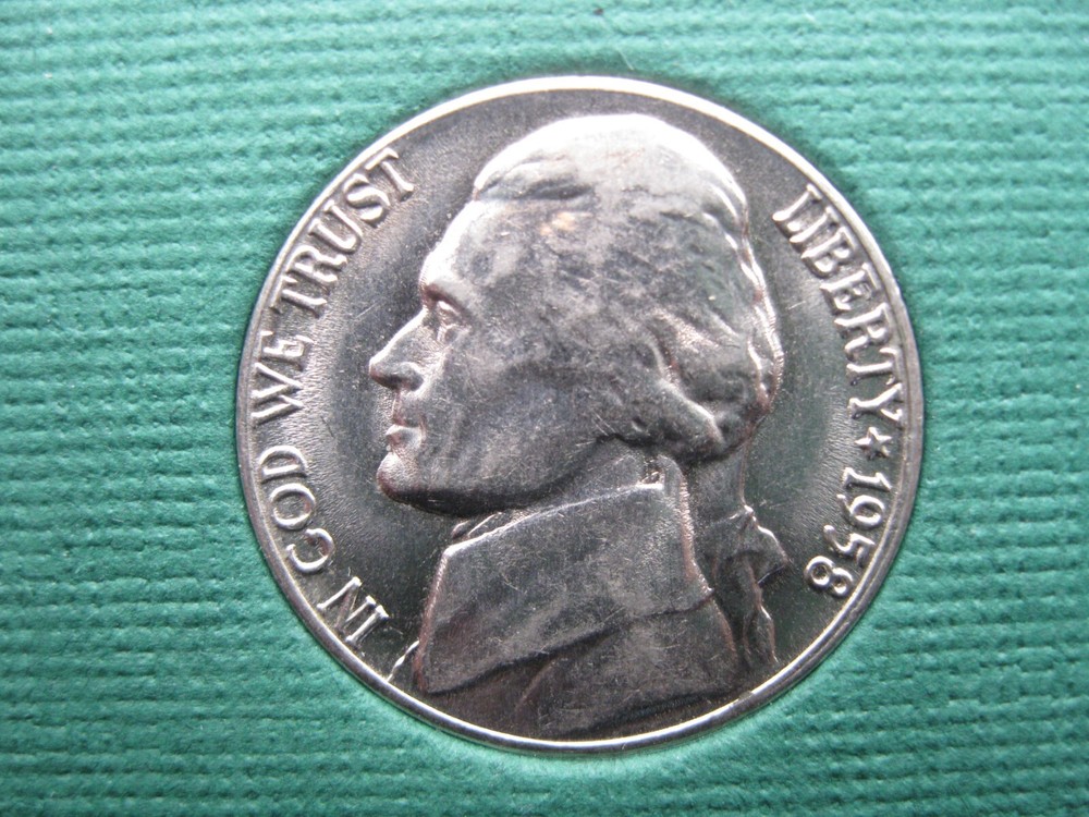 1958 D US Mint Set Brilliant Uncirculated!