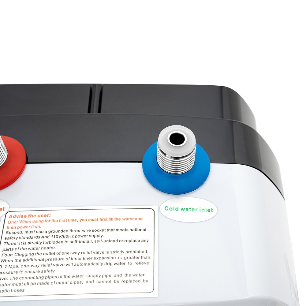 1500W 8L/2.1 Gallon Electric Hot Water Heater Set Shower Kitchen Home New Good